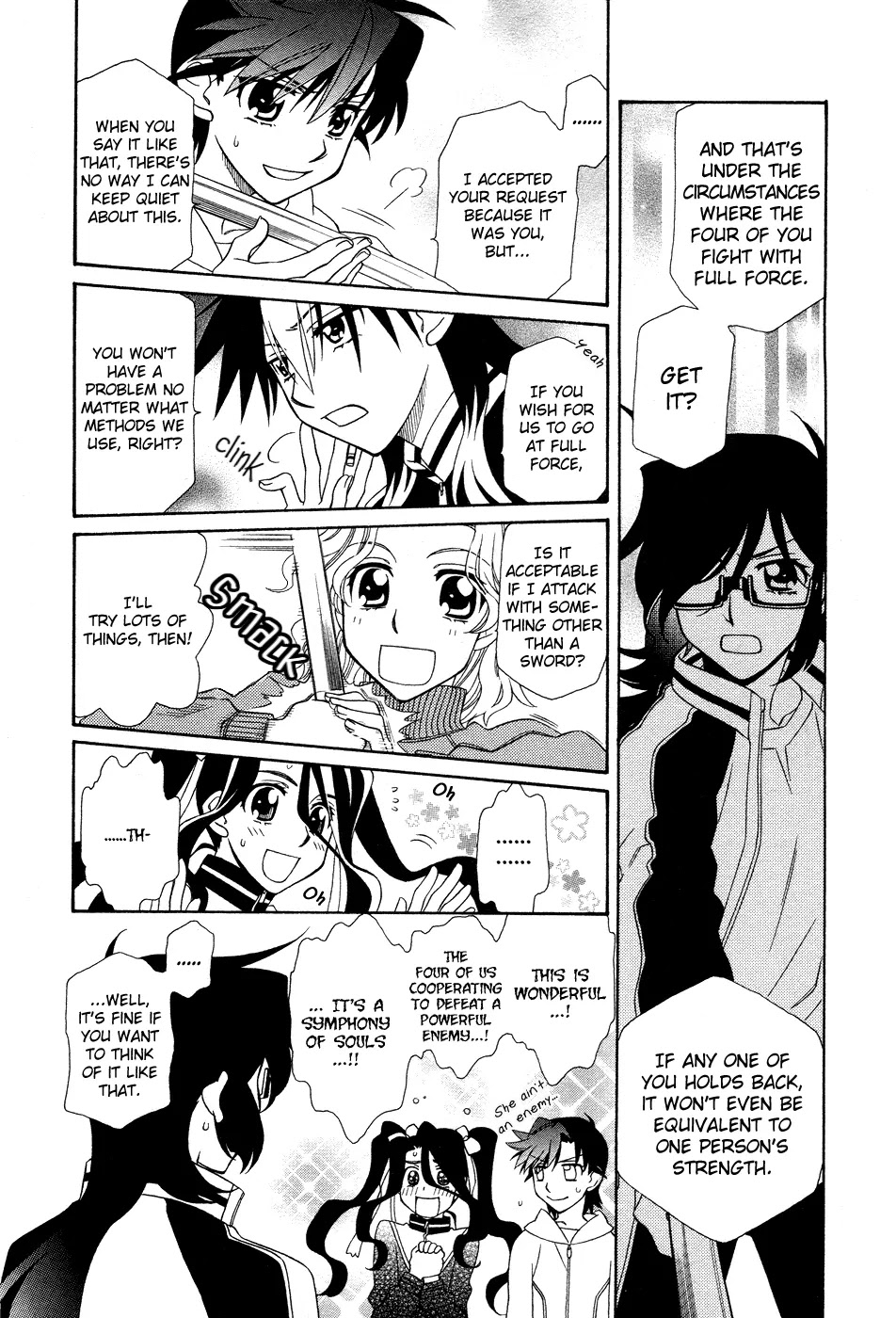 Hayate x Blade Chapter 49 page 7 - Chapter 49: Written as Serious, Read as Idiot