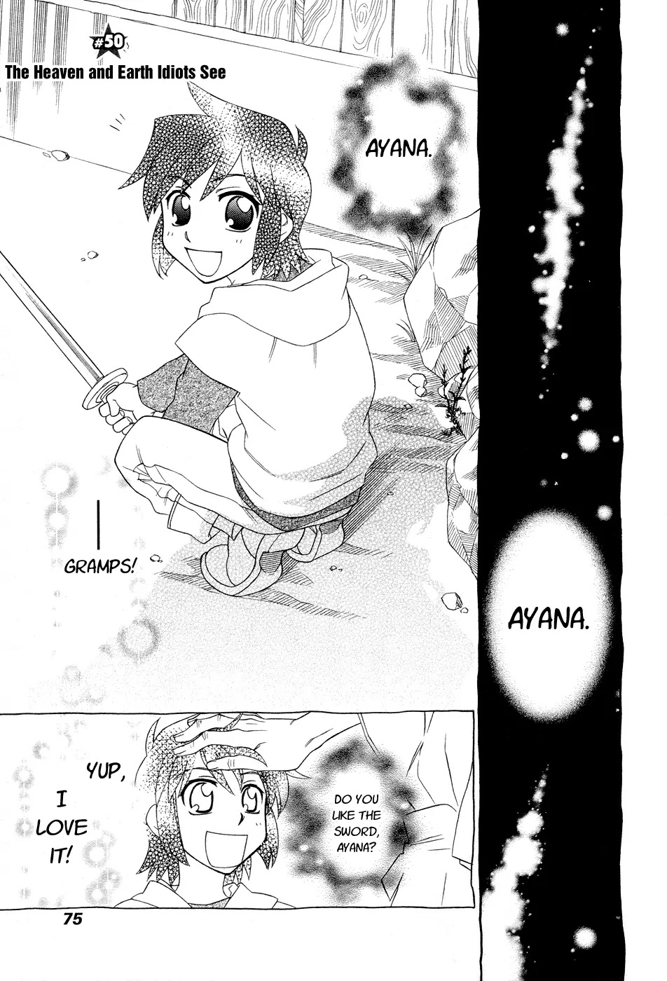 Hayate x Blade Chapter 50 page 1 - Chapter 50: The Heaven and Earth Idiots See