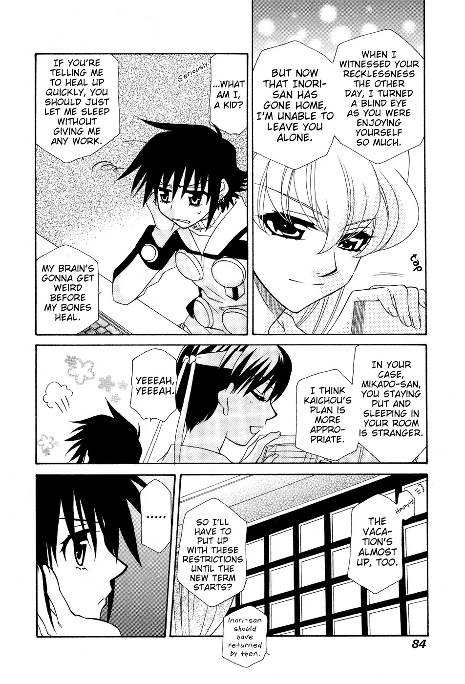 Hayate x Blade Chapter 50 page 10 - Chapter 50: The Heaven and Earth Idiots See