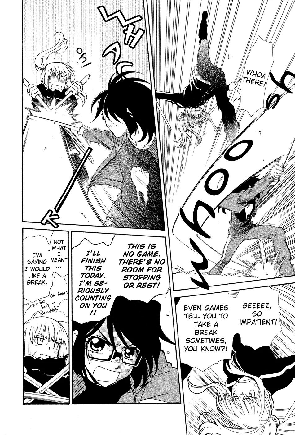 Hayate x Blade Chapter 50 page 14 - Chapter 50: The Heaven and Earth Idiots See