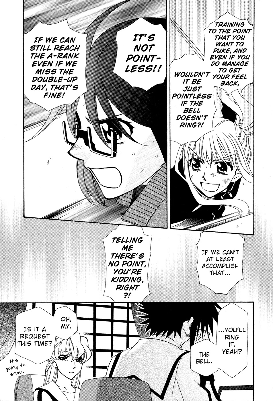 Hayate x Blade Chapter 50 page 17 - Chapter 50: The Heaven and Earth Idiots See