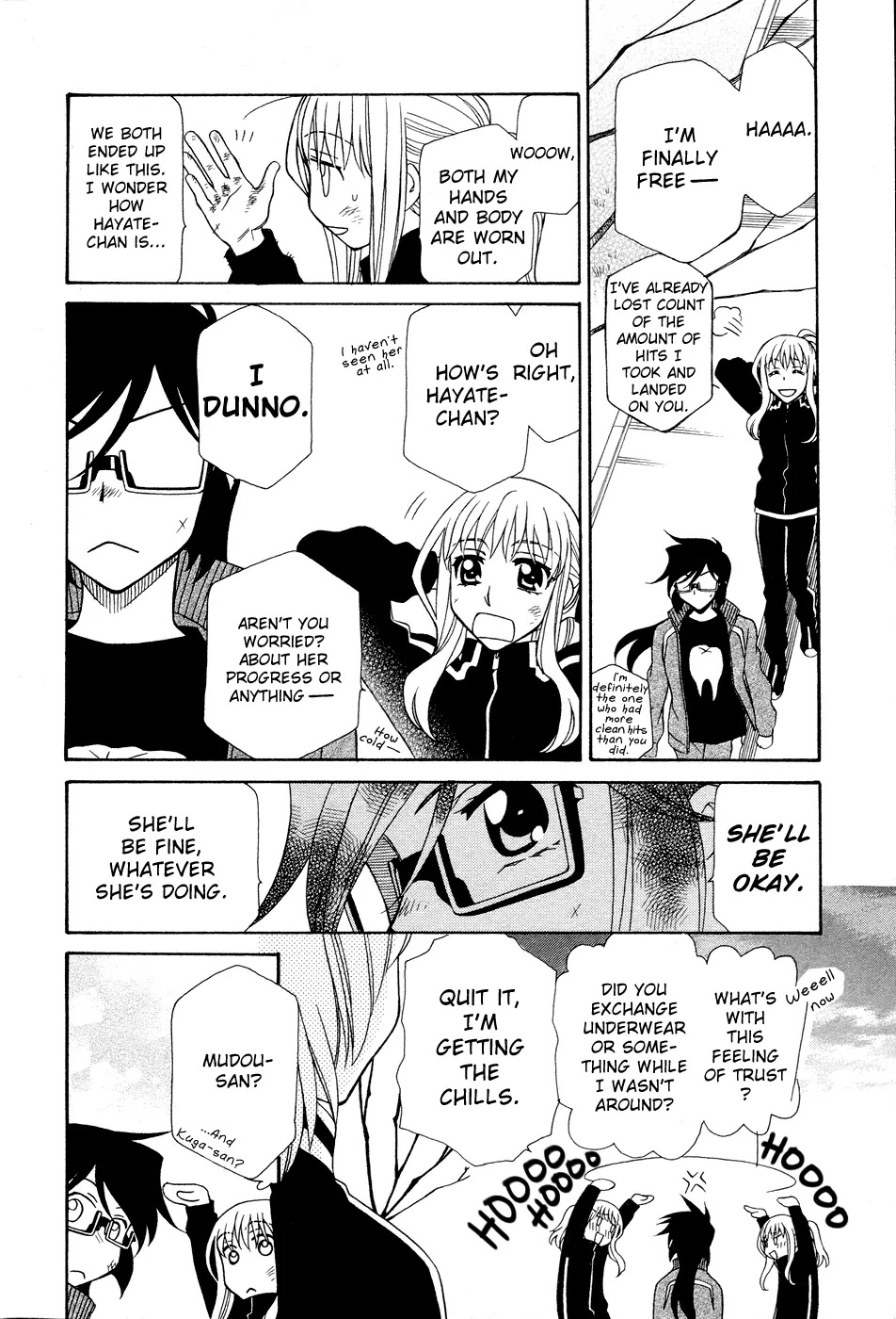 Hayate x Blade Chapter 50 page 22 - Chapter 50: The Heaven and Earth Idiots See