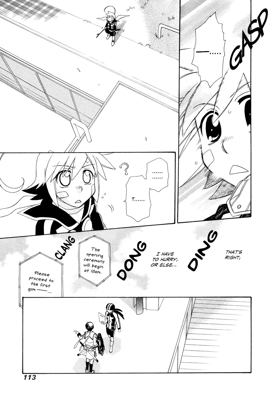 Hayate x Blade Chapter 51 page 13 - Chapter 51: The One Who Becomes an Idiot, That Guidepos