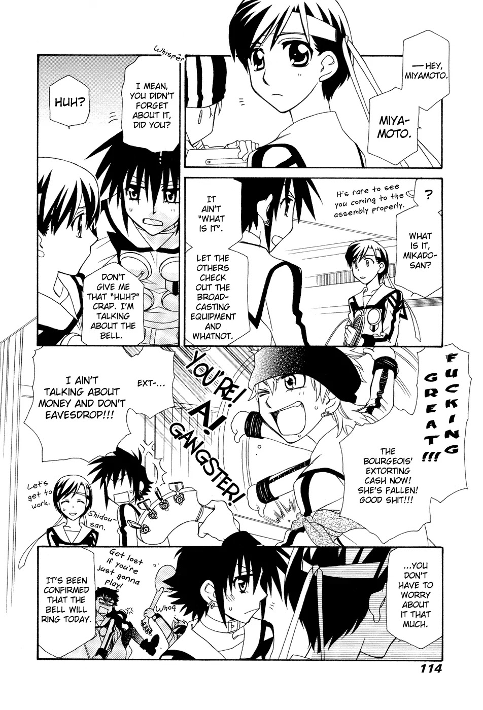 Hayate x Blade Chapter 51 page 14 - Chapter 51: The One Who Becomes an Idiot, That Guidepos