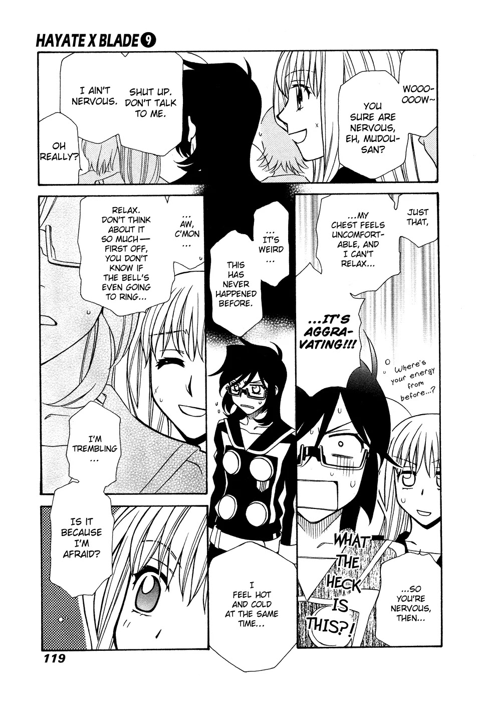 Hayate x Blade Chapter 51 page 19 - Chapter 51: The One Who Becomes an Idiot, That Guidepos