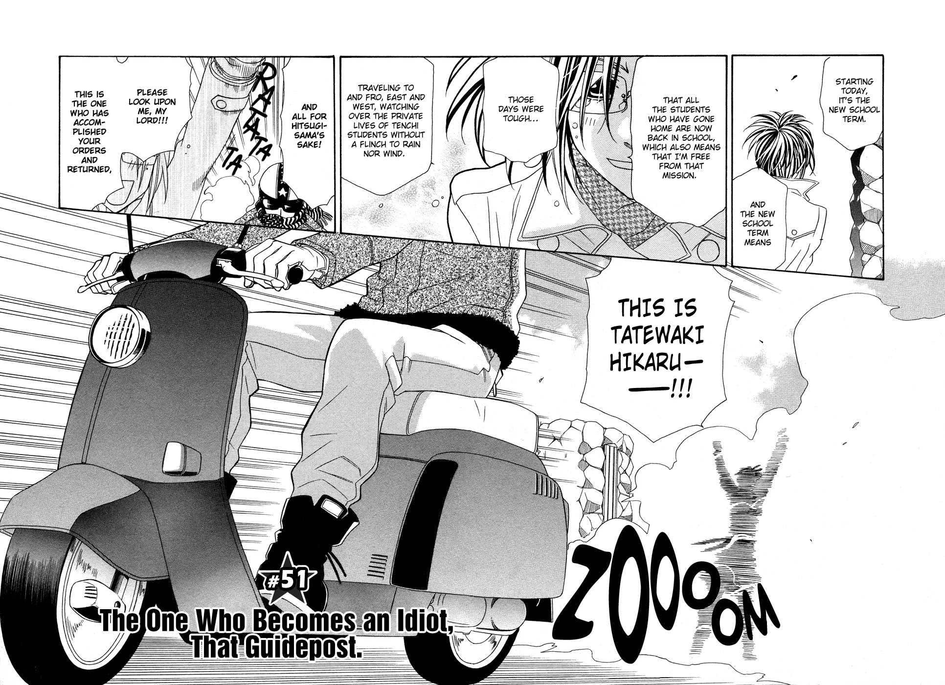 Hayate x Blade Chapter 51 page 3 - Chapter 51: The One Who Becomes an Idiot, That Guidepos