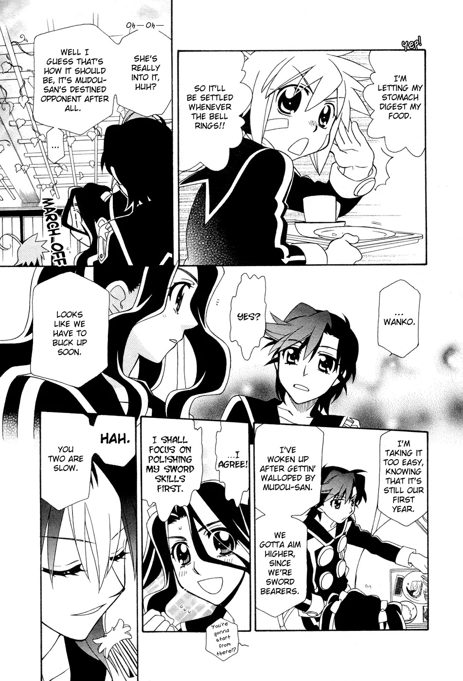 Hayate x Blade Chapter 51 page 7 - Chapter 51: The One Who Becomes an Idiot, That Guidepos