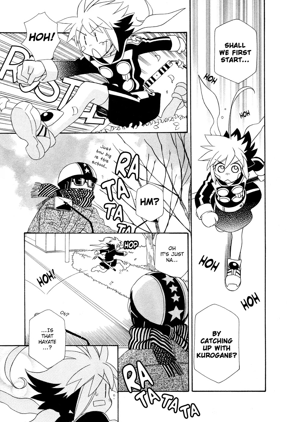 Hayate x Blade Chapter 51 page 9 - Chapter 51: The One Who Becomes an Idiot, That Guidepos