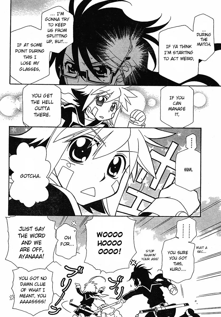 Hayate x Blade Chapter 52 page 15 - Chapter 52: Hit the Road Idiot