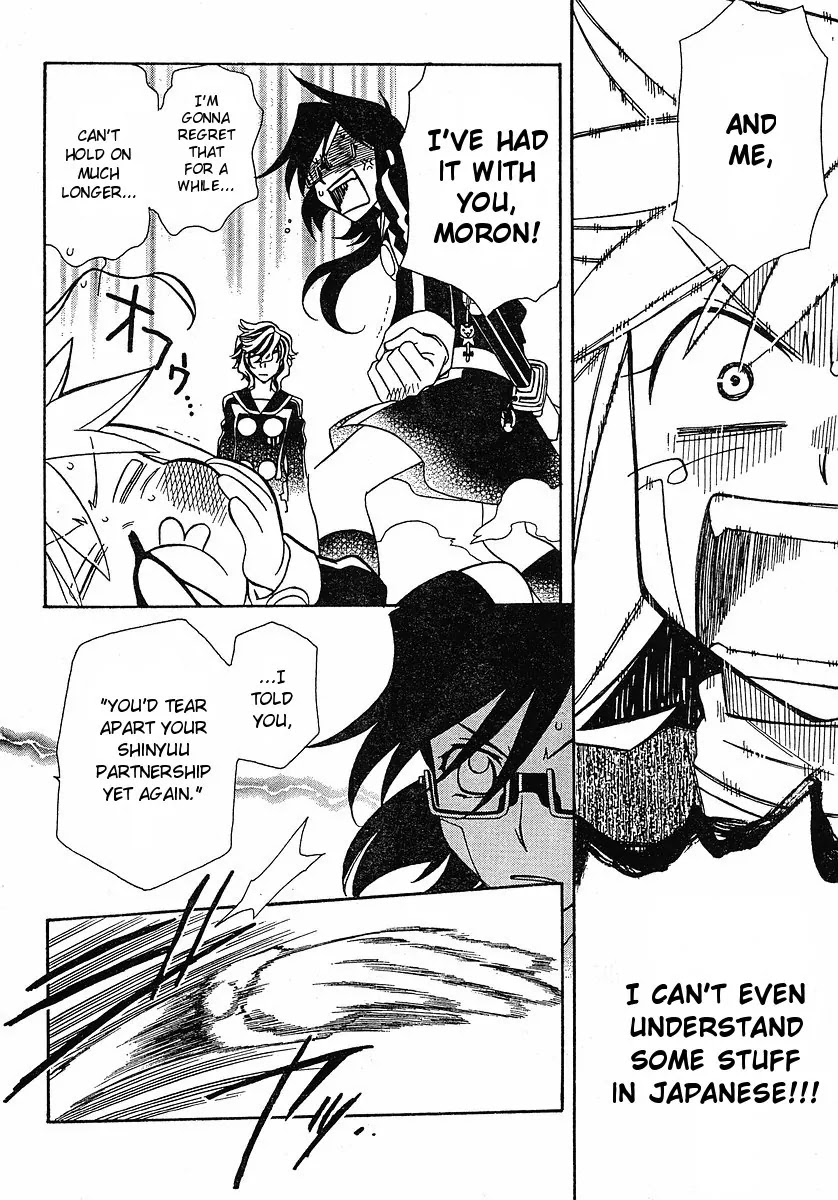 Hayate x Blade Chapter 52 page 22 - Chapter 52: Hit the Road Idiot