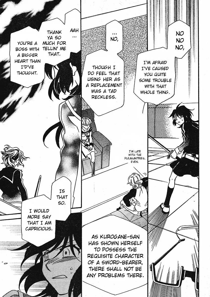 Hayate x Blade Chapter 53 page 21 - Chapter 53: The Idiot Arrived Suddenly