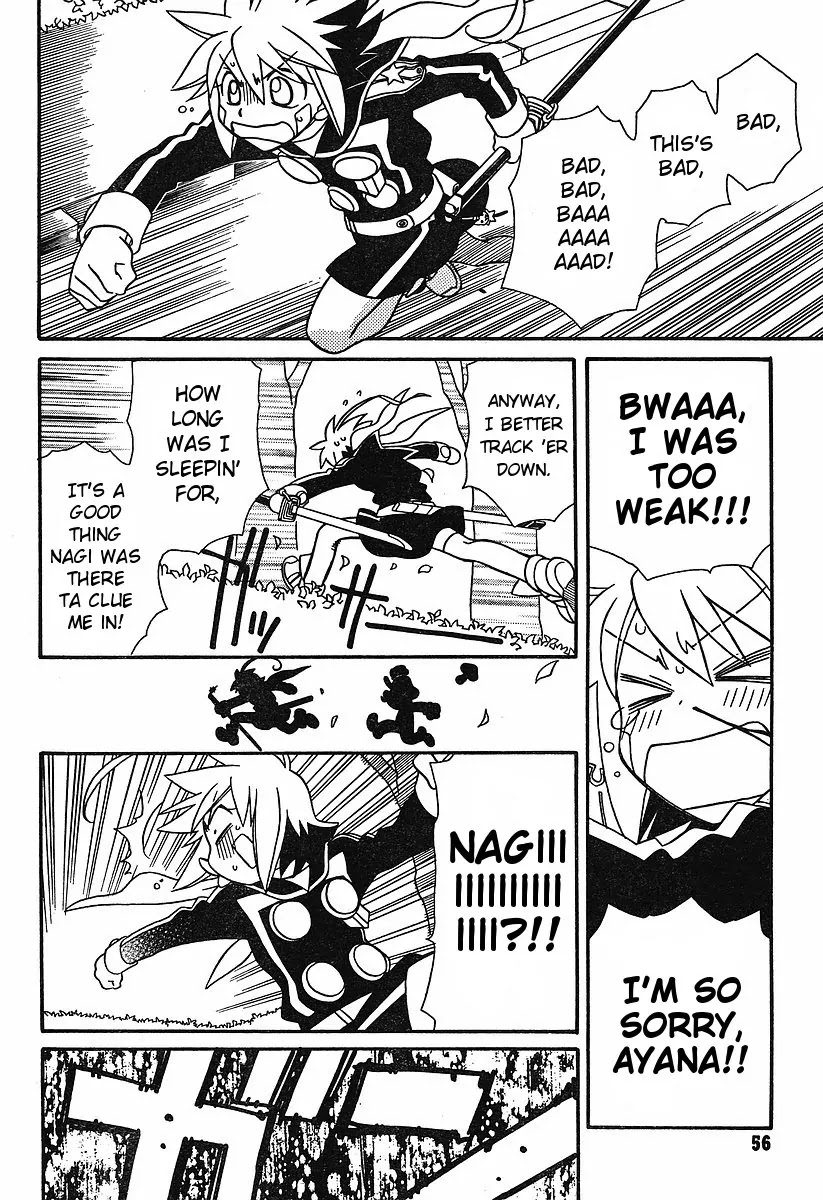 Hayate x Blade Chapter 54 page 13 - Chapter 54: The Star that the Idiot Dropped