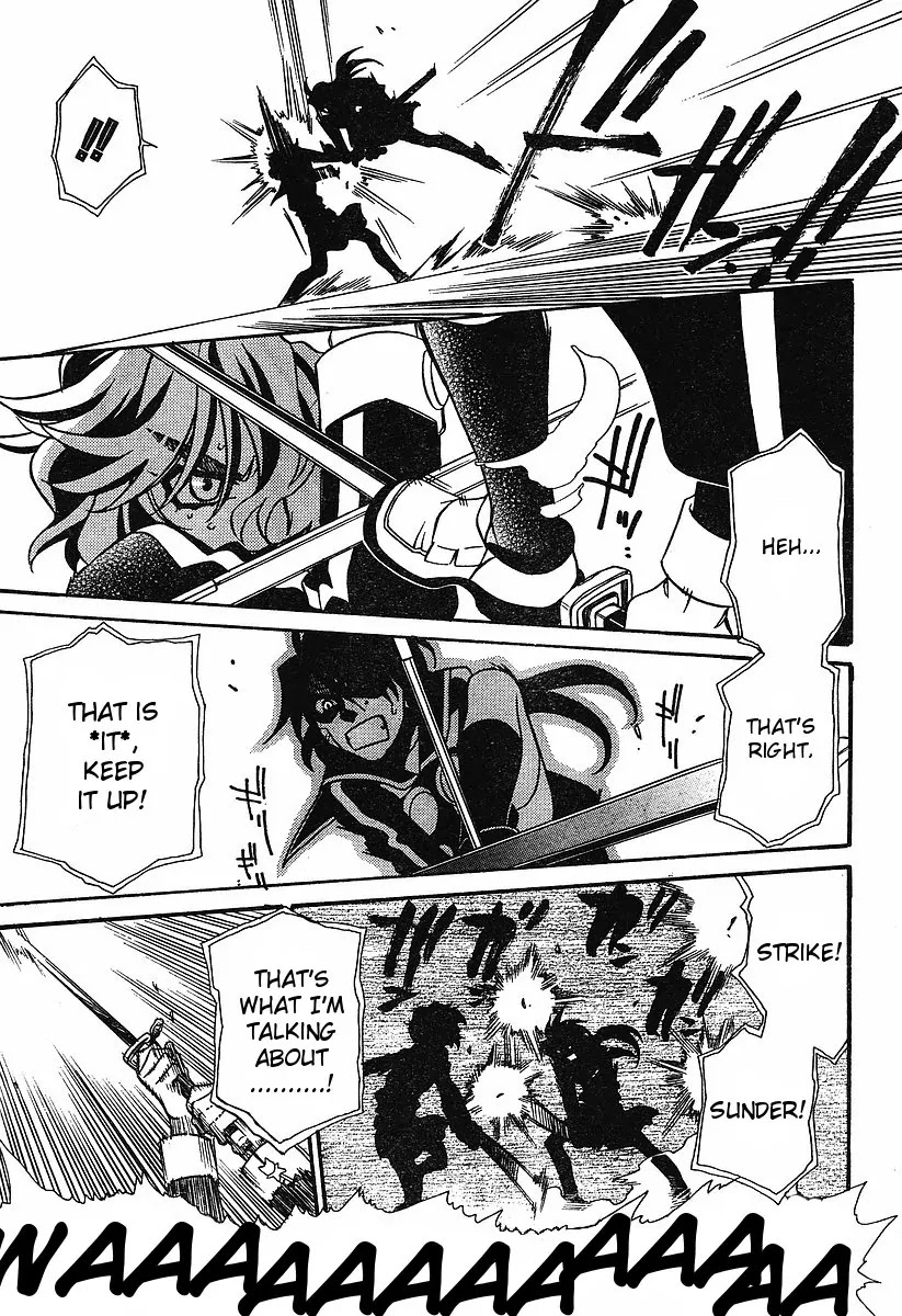 Hayate x Blade Chapter 54 page 21 - Chapter 54: The Star that the Idiot Dropped