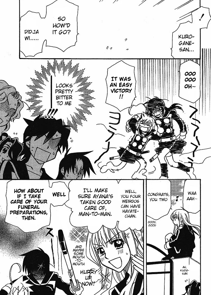 Hayate x Blade Chapter 57 page 22 - Chapter 57: Springtime Banbakabakabaka