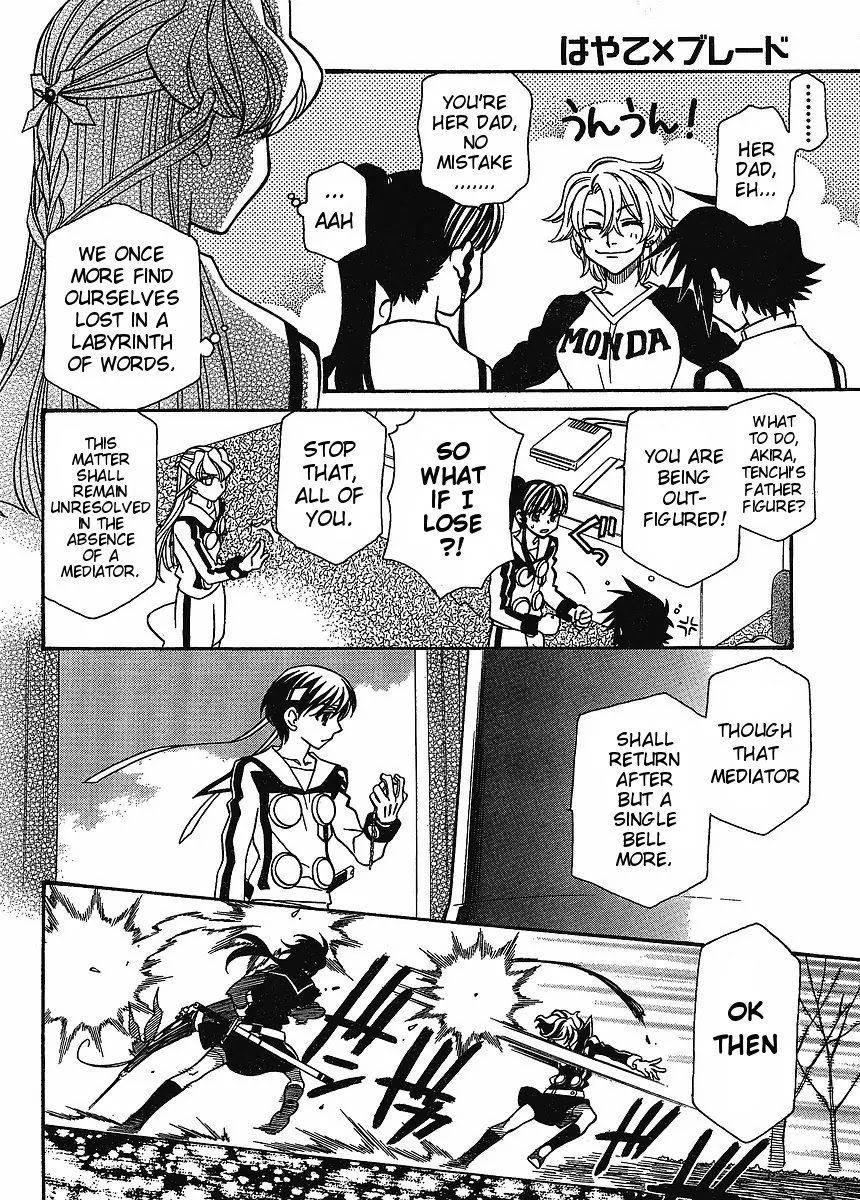 Hayate x Blade Chapter 57 page 4 - Chapter 57: Springtime Banbakabakabaka