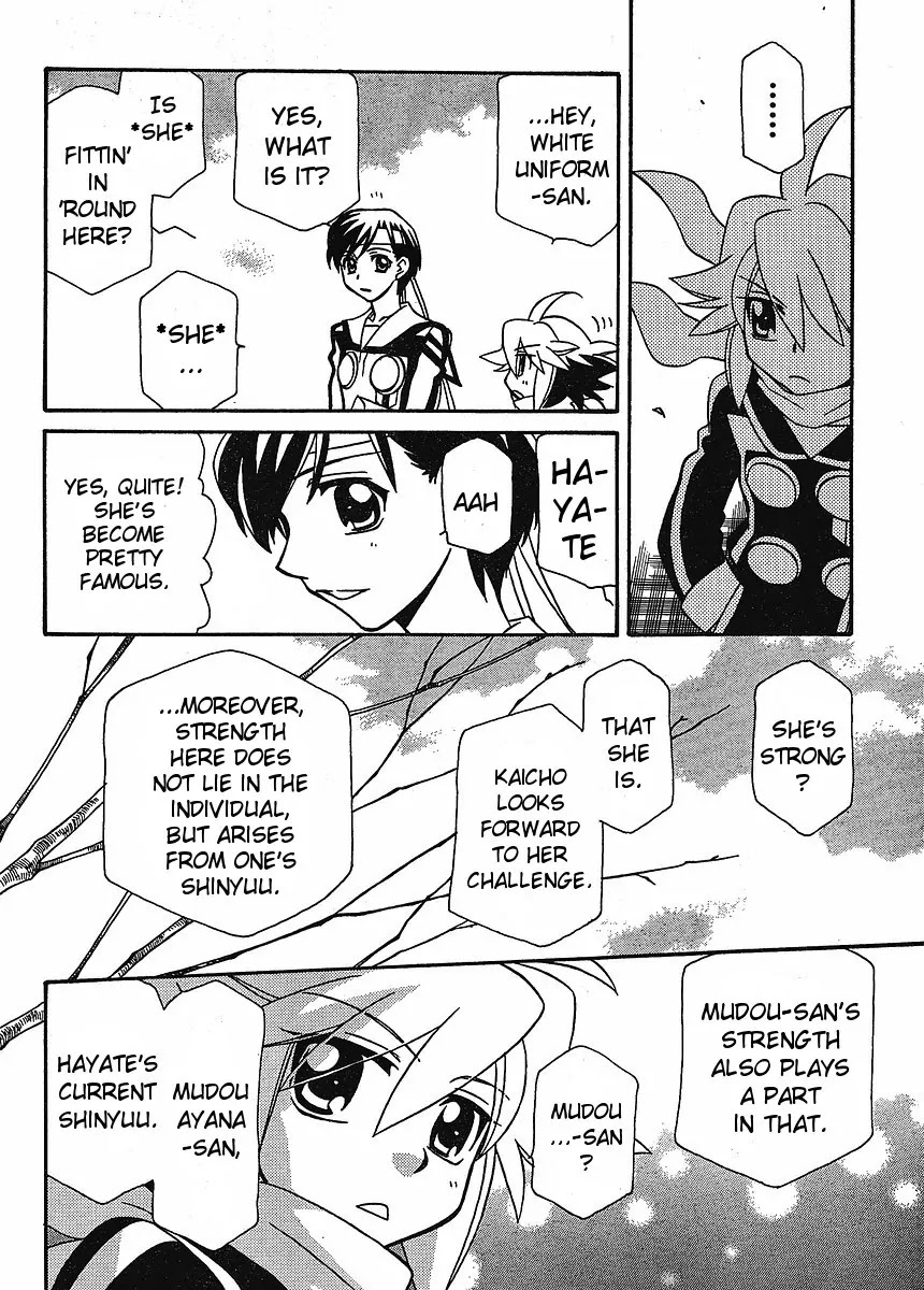 Hayate x Blade Chapter 58 page 16 - Chapter 58: You Are the Idiot that Makes Me Shine