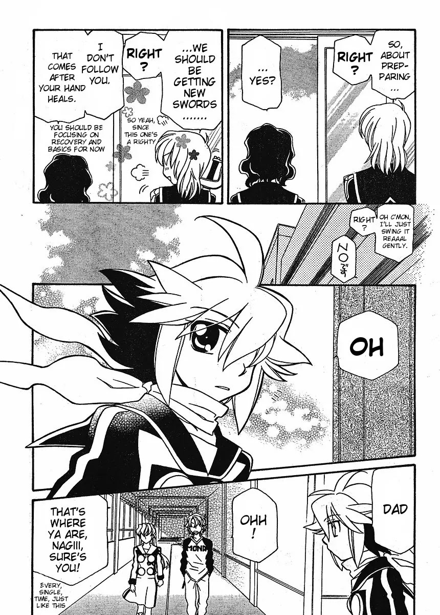 Hayate x Blade Chapter 58 page 7 - Chapter 58: You Are the Idiot that Makes Me Shine