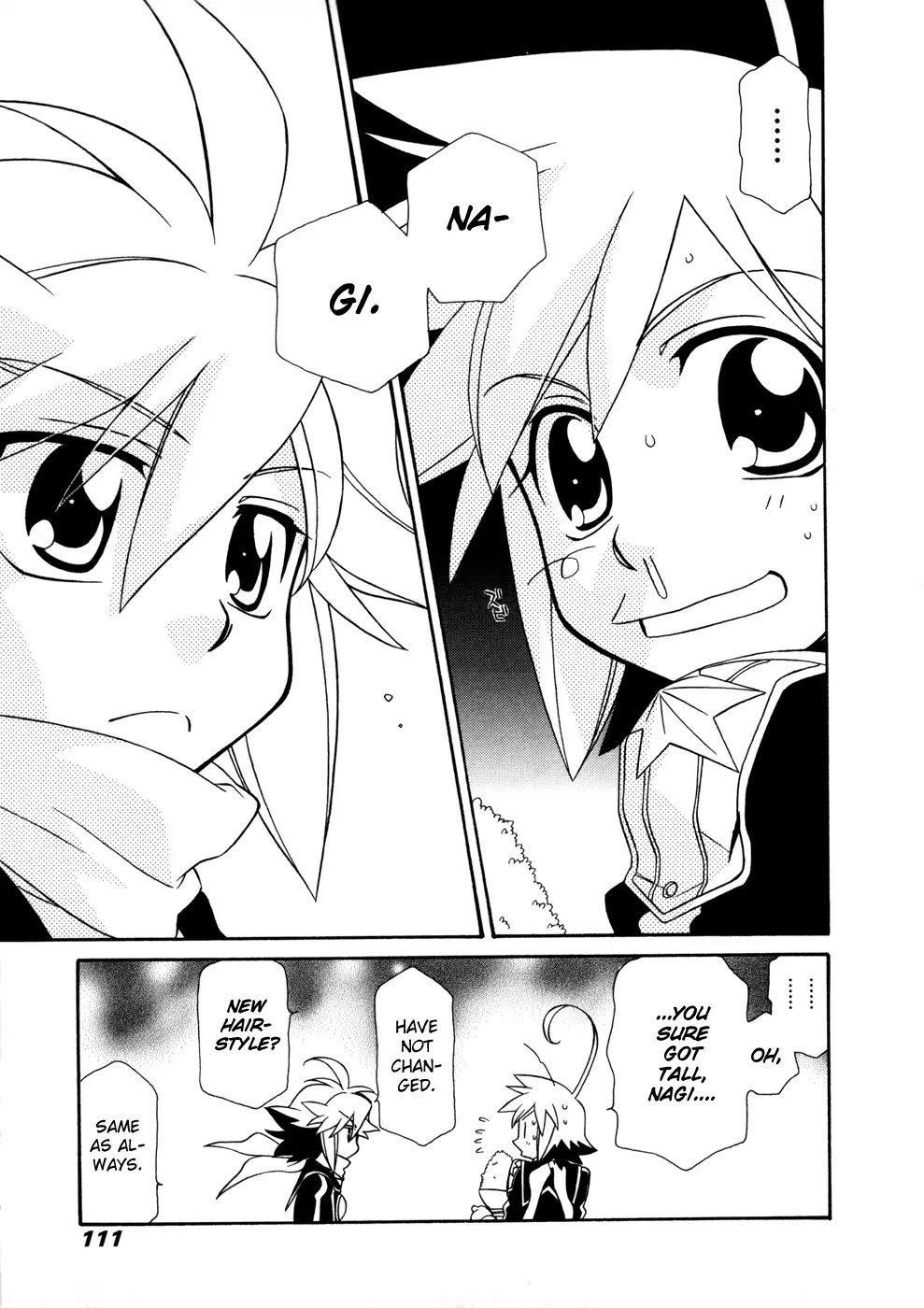 Hayate x Blade Chapter 59 page 10 - Chapter 59: School Idiots Tour