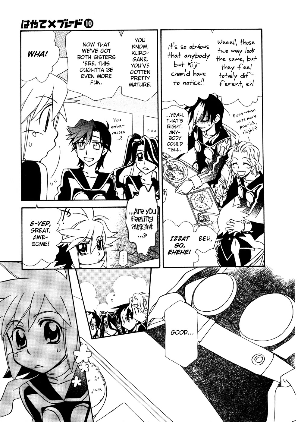 Hayate x Blade Chapter 59 page 12 - Chapter 59: School Idiots Tour