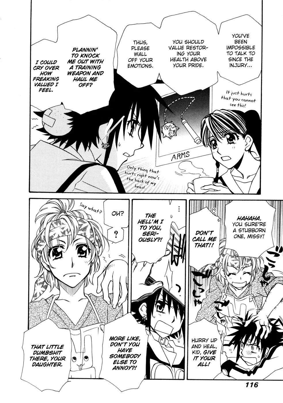 Hayate x Blade Chapter 59 page 15 - Chapter 59: School Idiots Tour