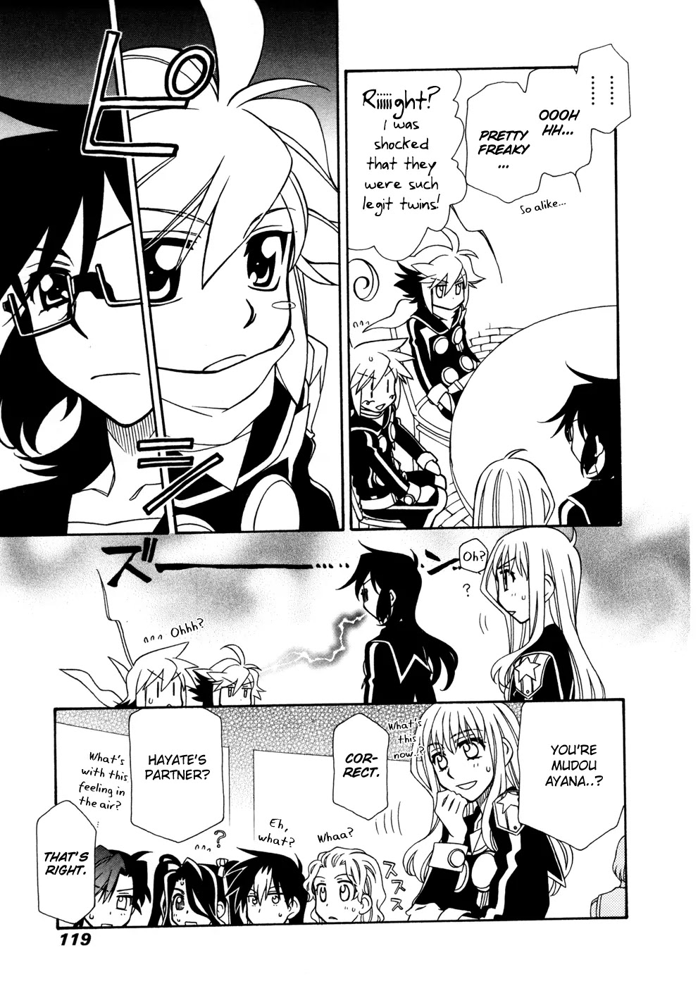 Hayate x Blade Chapter 59 page 18 - Chapter 59: School Idiots Tour