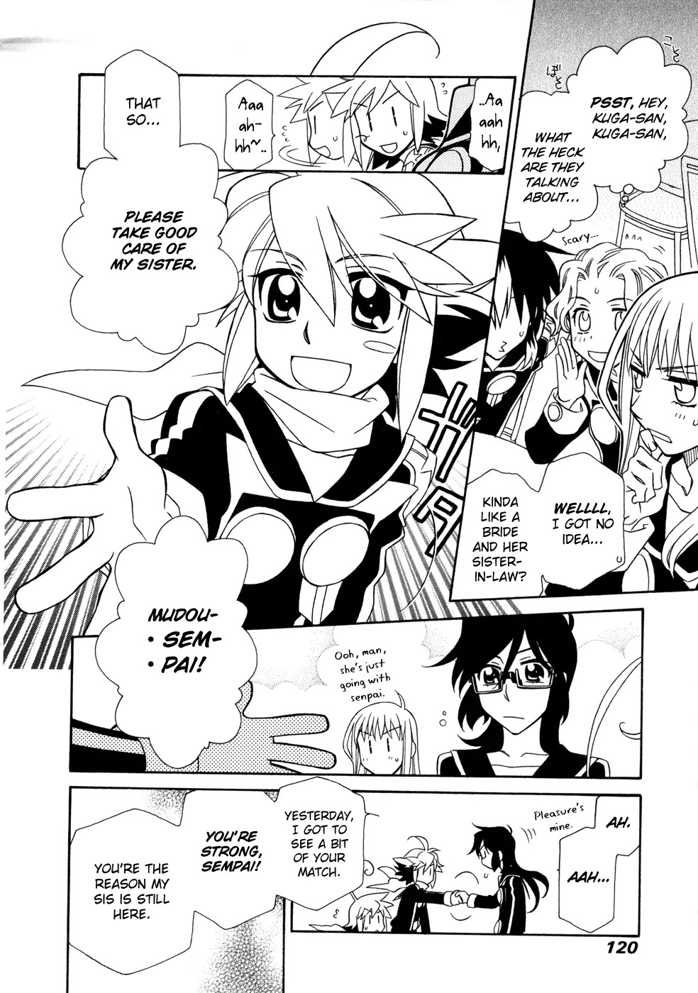 Hayate x Blade Chapter 59 page 19 - Chapter 59: School Idiots Tour