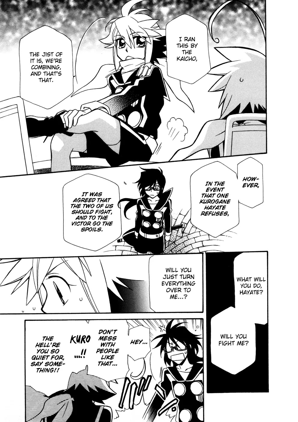 Hayate x Blade Chapter 59 page 22 - Chapter 59: School Idiots Tour