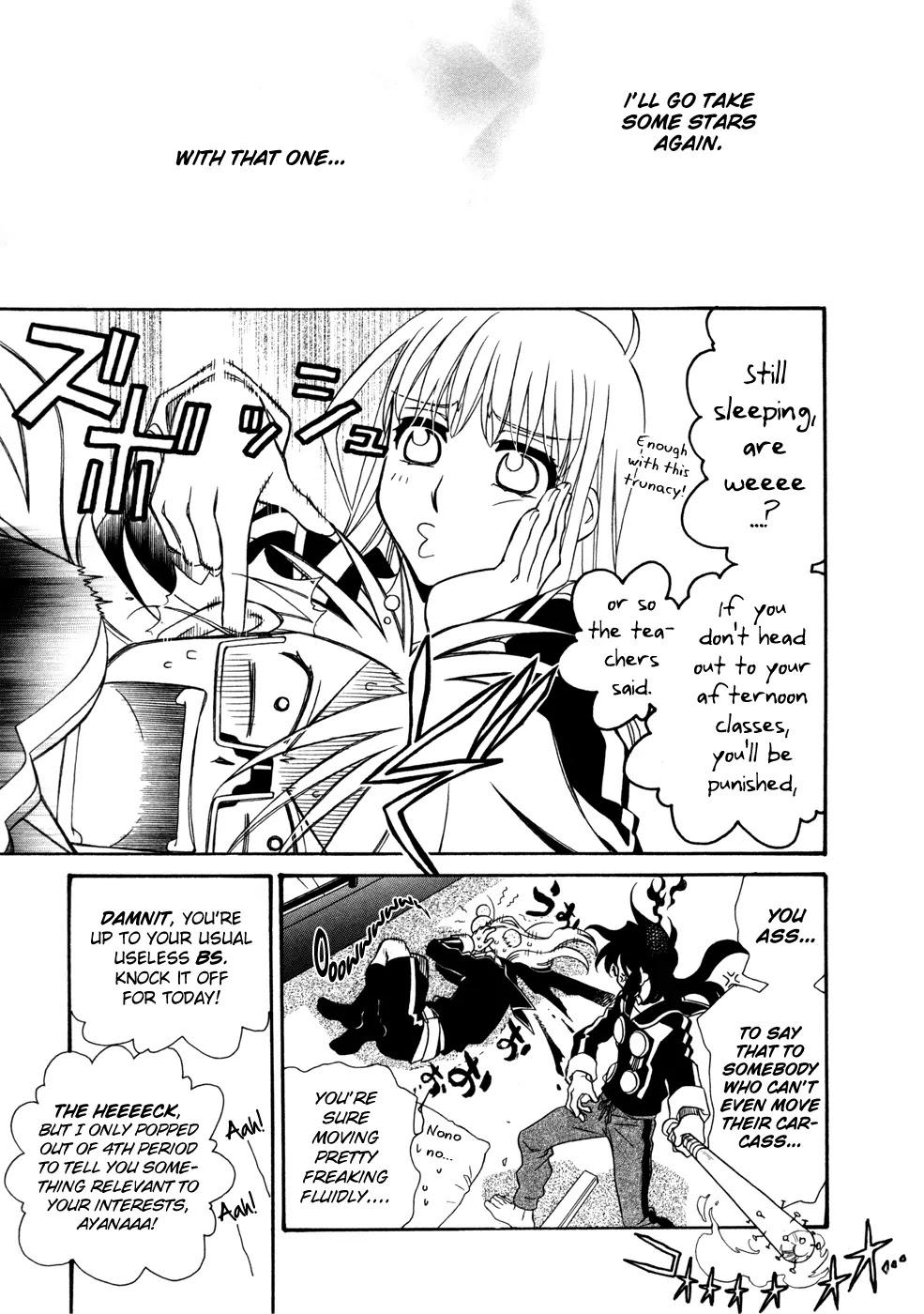 Hayate x Blade Chapter 59 page 7 - Chapter 59: School Idiots Tour