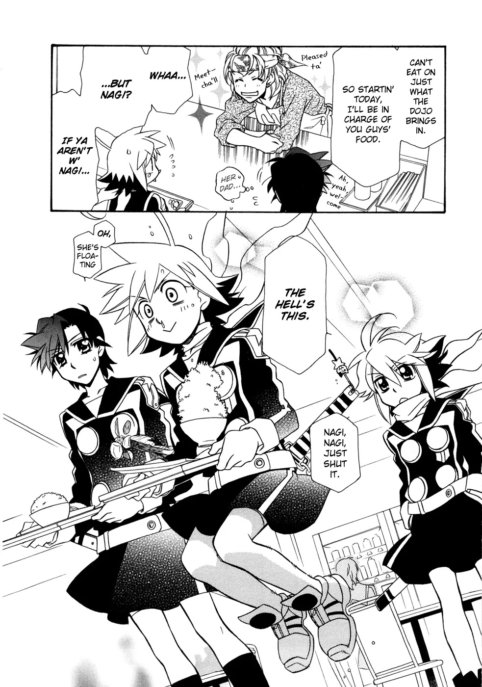 Hayate x Blade Chapter 59 page 9 - Chapter 59: School Idiots Tour