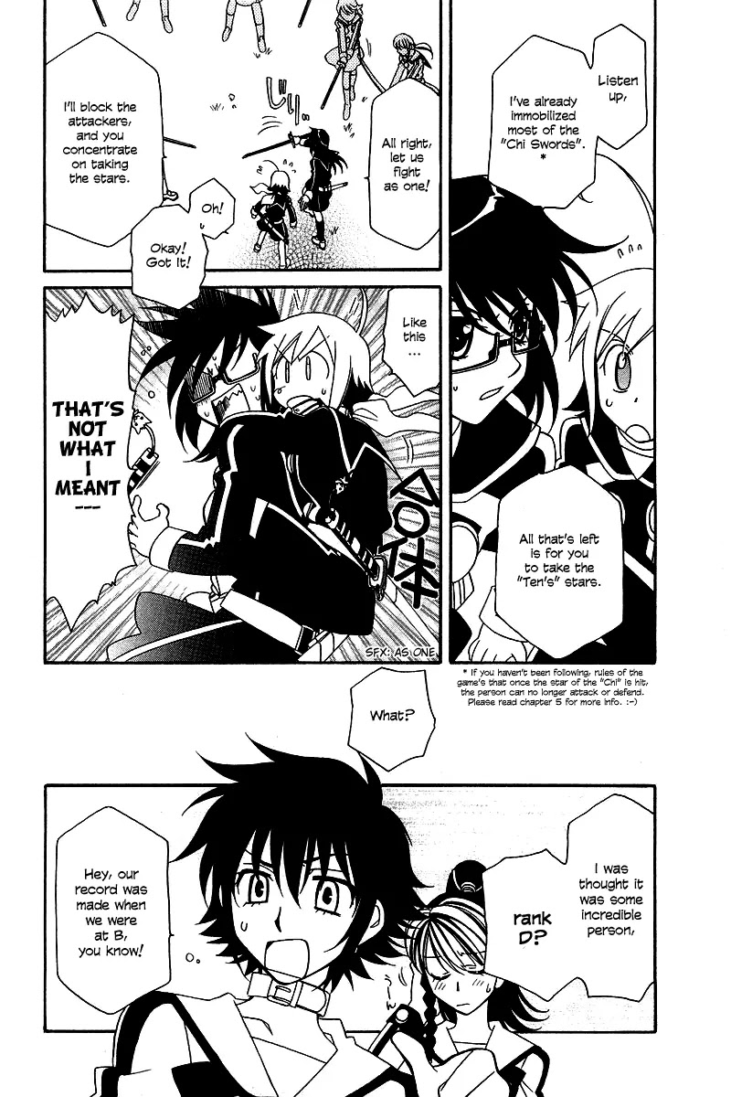 Hayate x Blade Chapter 6 page 15 - Chapter 6: The Idiot Who Jumped Out