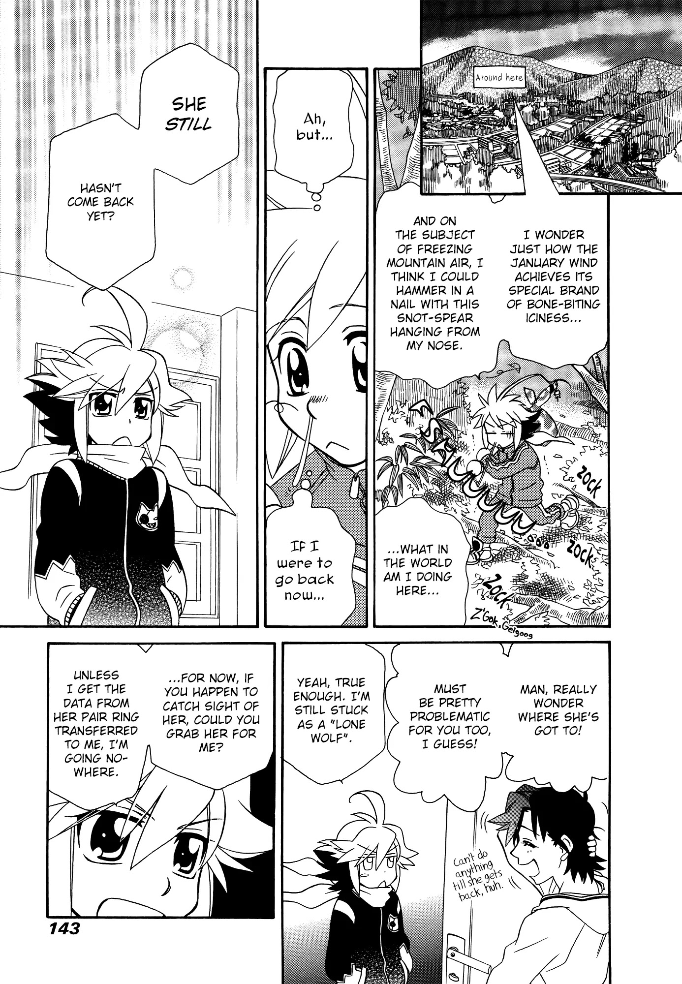 Hayate x Blade Chapter 60 page 11 - Chapter 60: Fair Travels with an Idiotic Feeling
