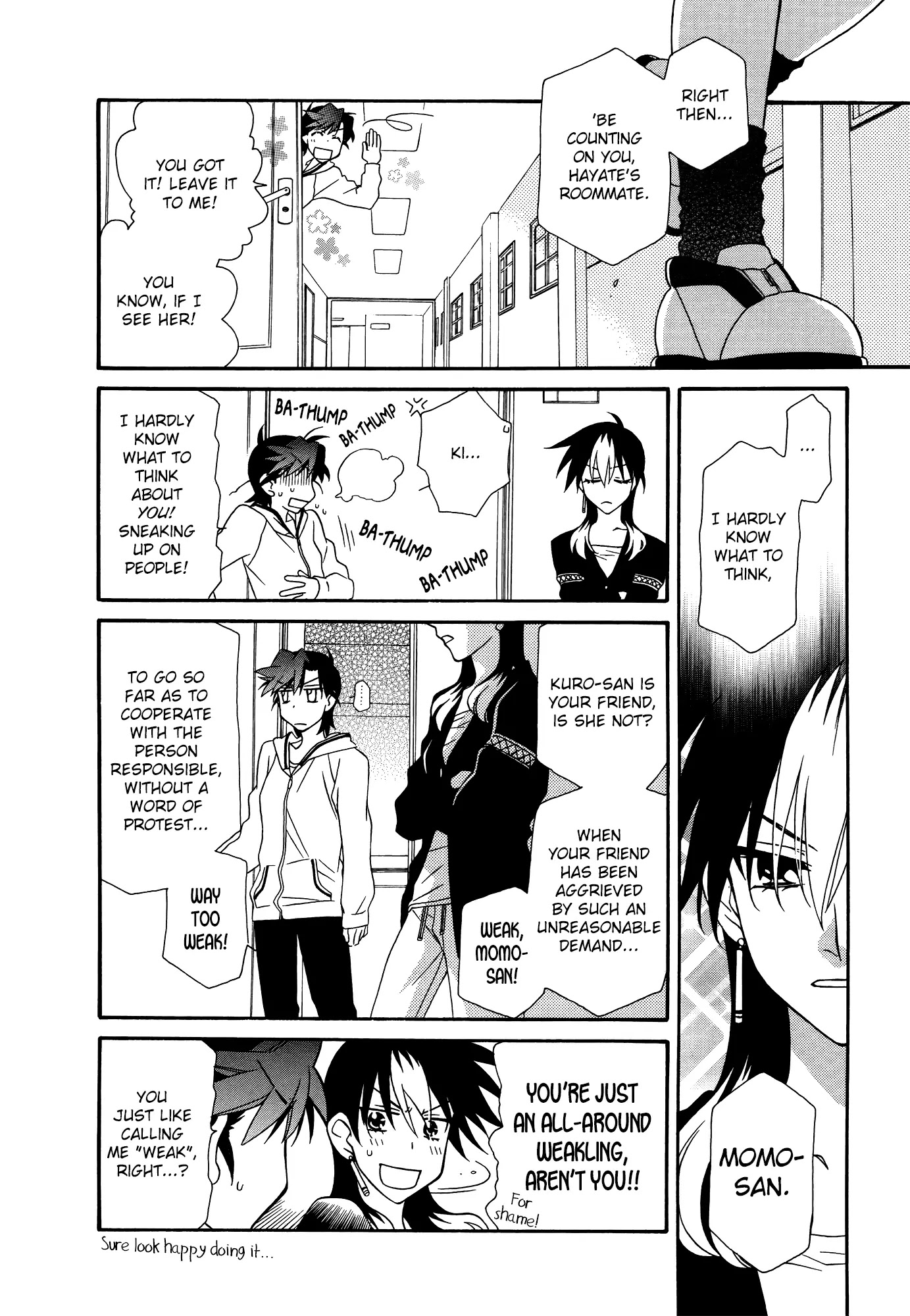 Hayate x Blade Chapter 60 page 12 - Chapter 60: Fair Travels with an Idiotic Feeling