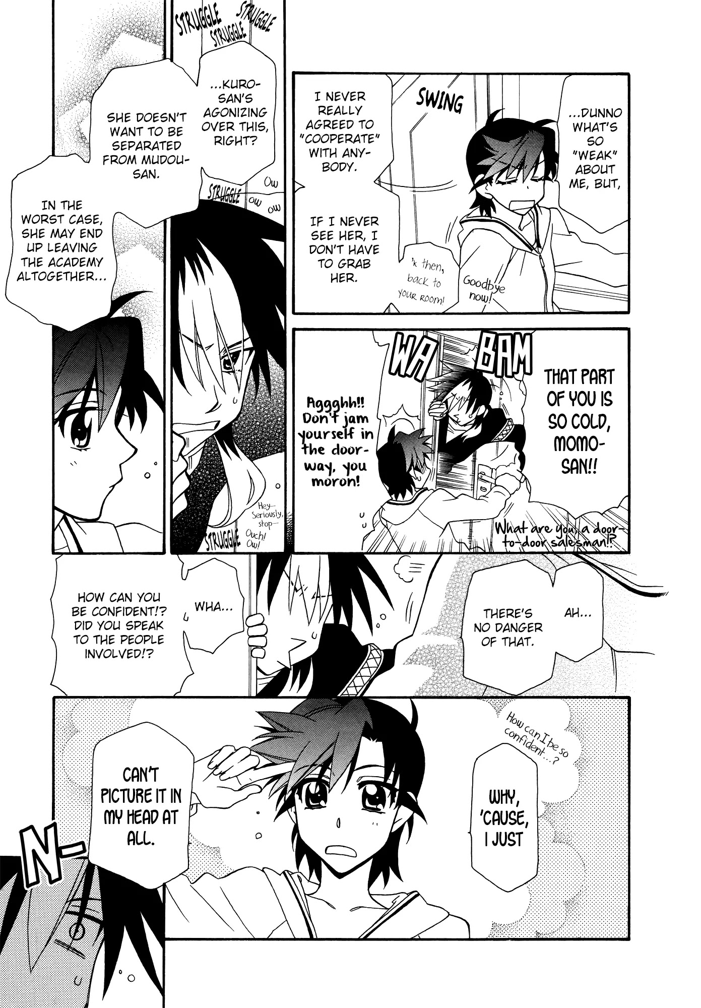 Hayate x Blade Chapter 60 page 13 - Chapter 60: Fair Travels with an Idiotic Feeling