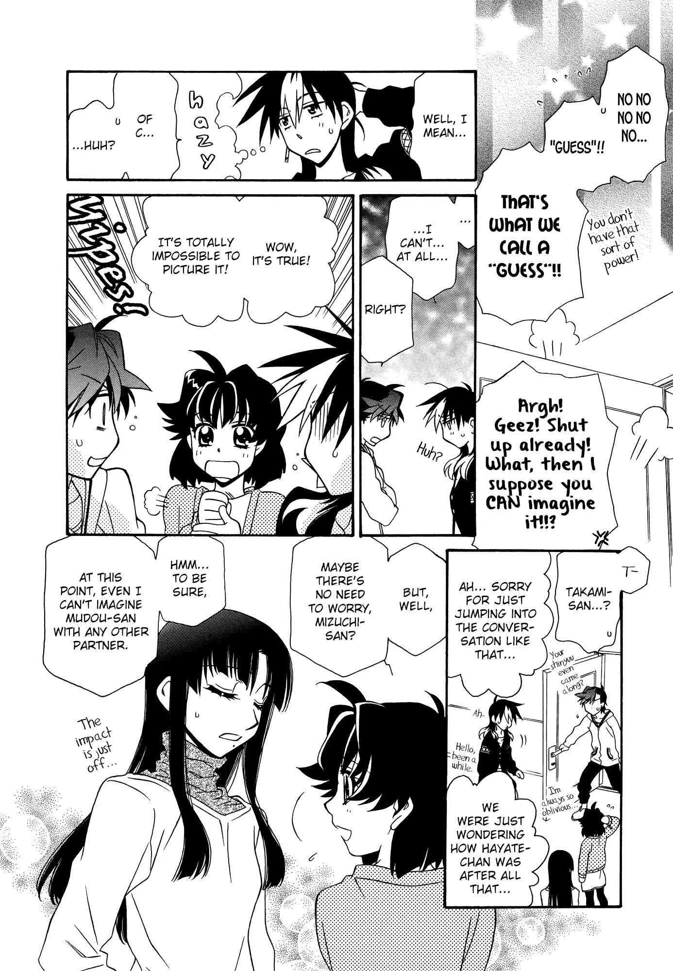 Hayate x Blade Chapter 60 page 14 - Chapter 60: Fair Travels with an Idiotic Feeling
