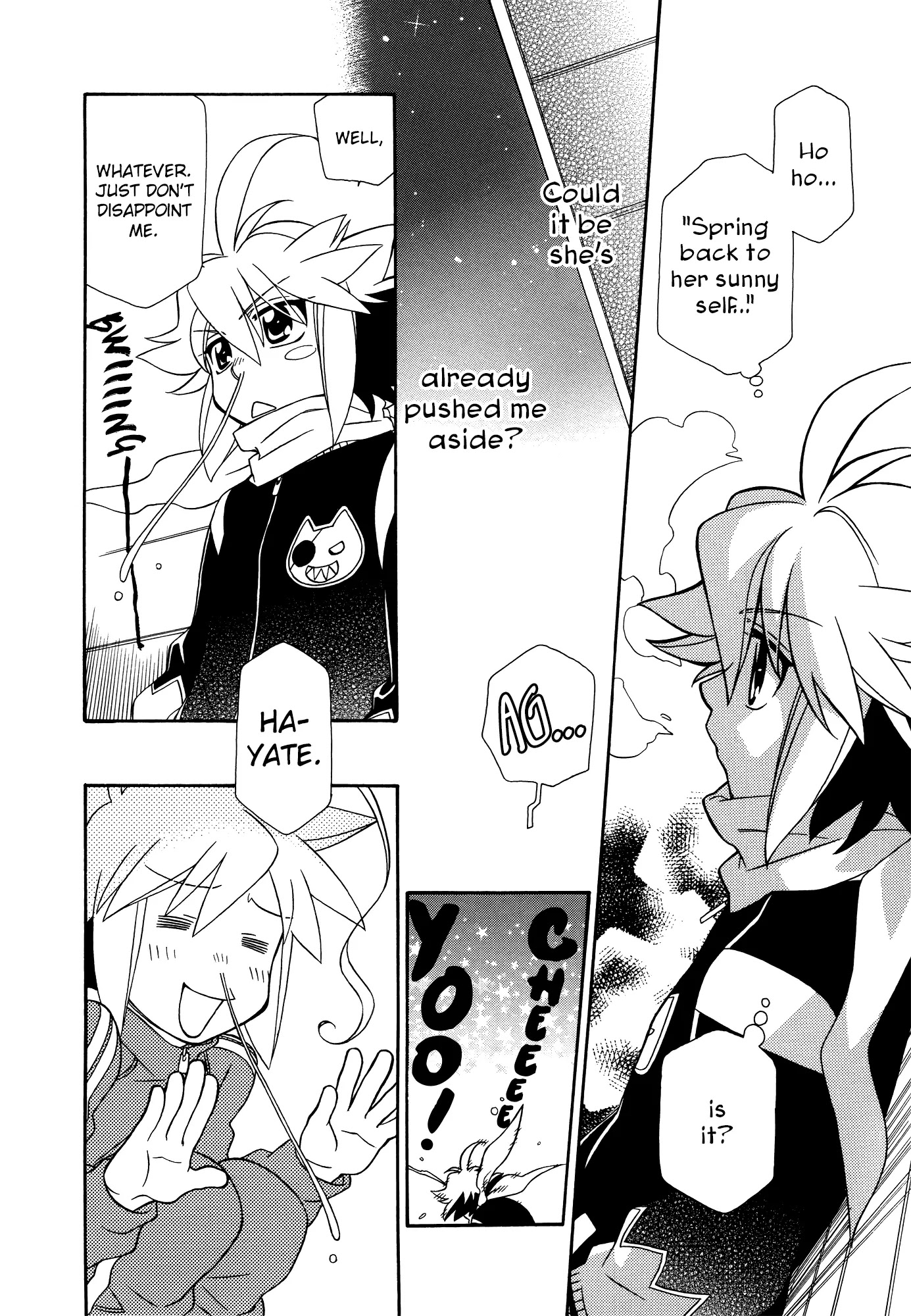 Hayate x Blade Chapter 60 page 16 - Chapter 60: Fair Travels with an Idiotic Feeling