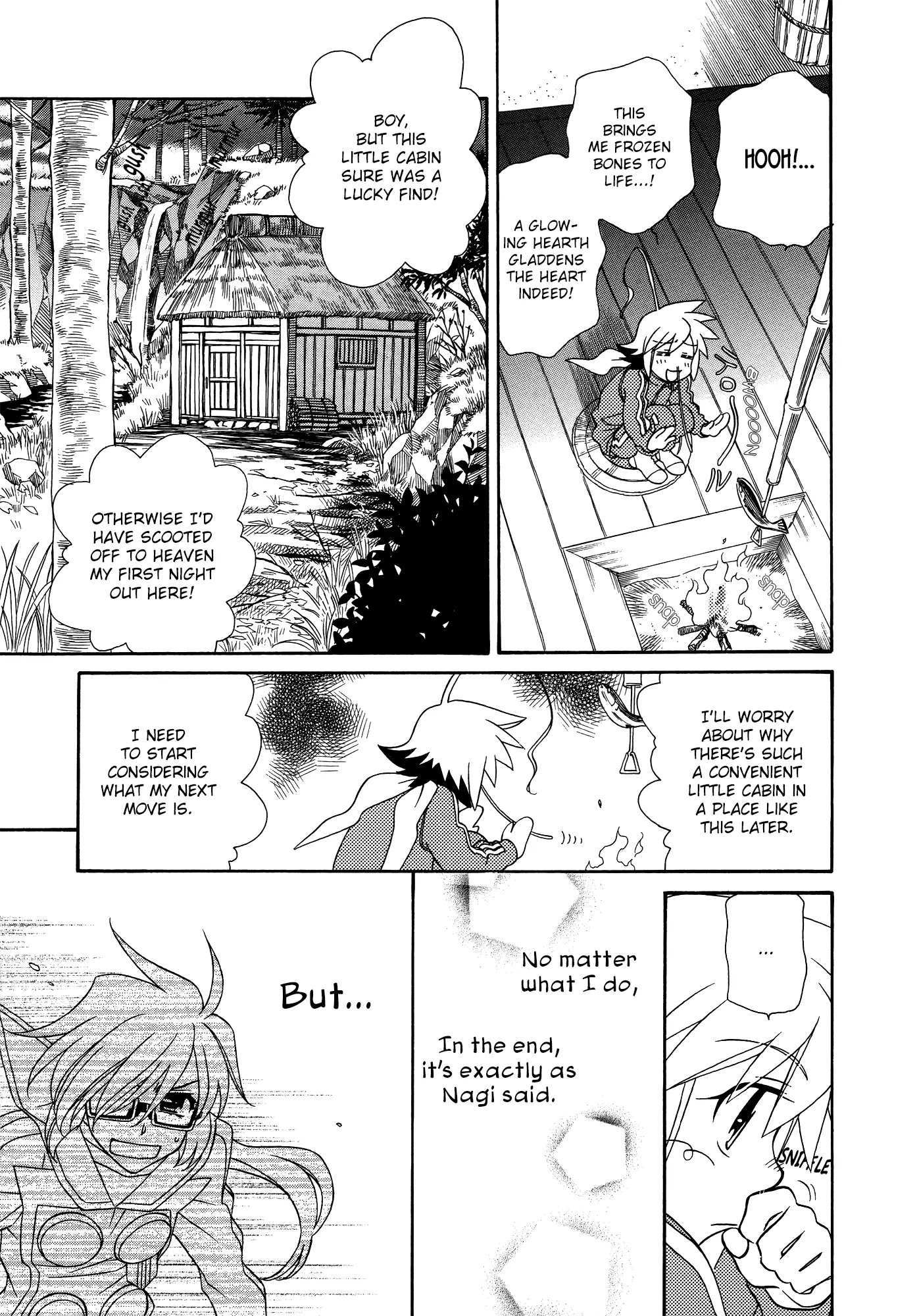 Hayate x Blade Chapter 60 page 17 - Chapter 60: Fair Travels with an Idiotic Feeling