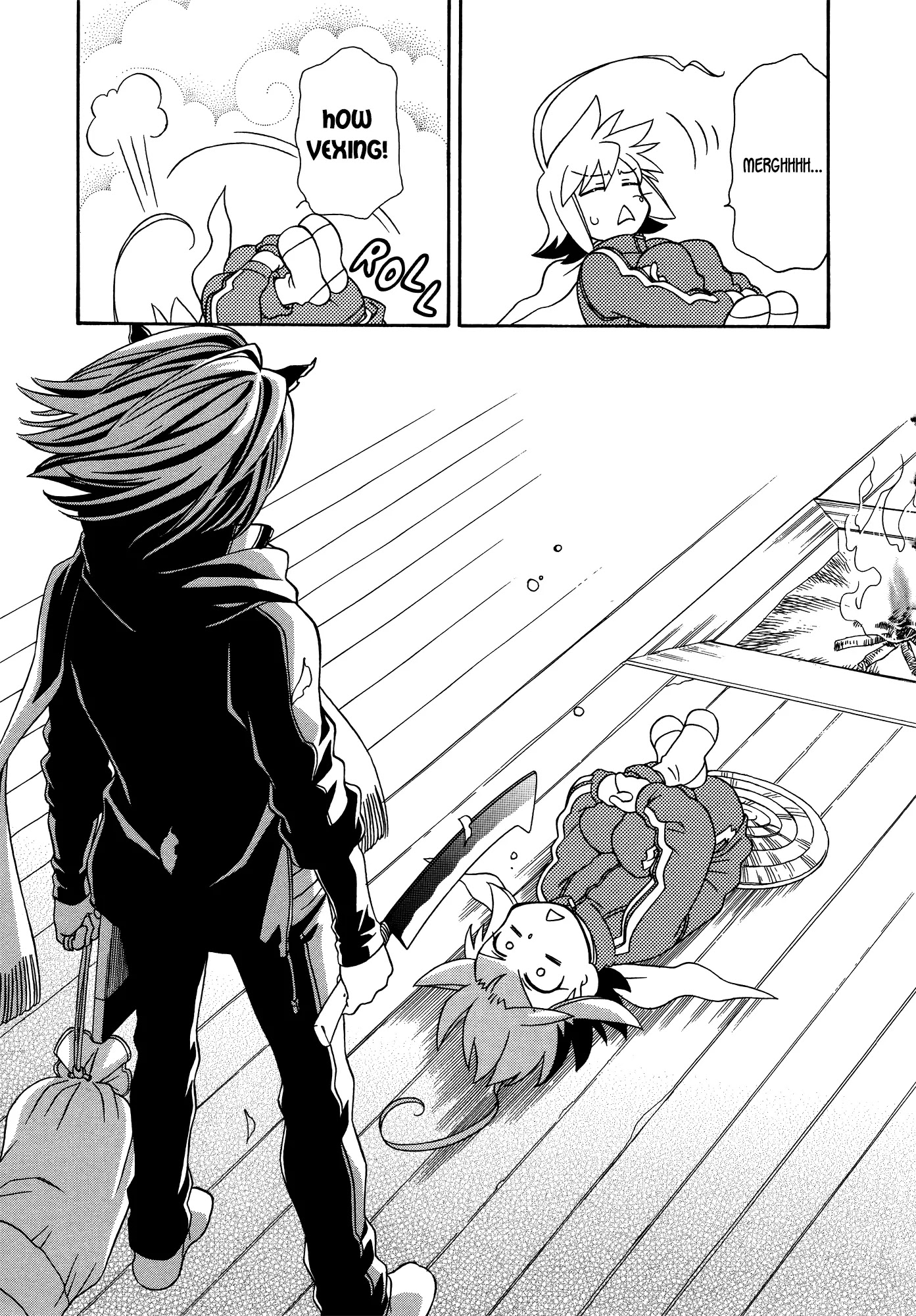 Hayate x Blade Chapter 60 page 19 - Chapter 60: Fair Travels with an Idiotic Feeling