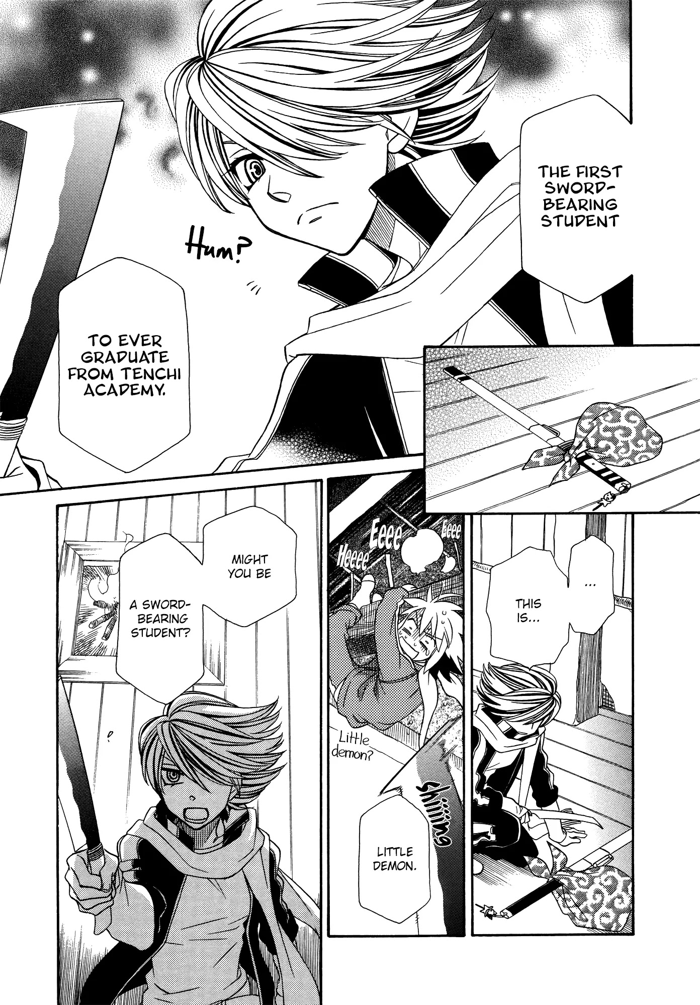 Hayate x Blade Chapter 60 page 23 - Chapter 60: Fair Travels with an Idiotic Feeling