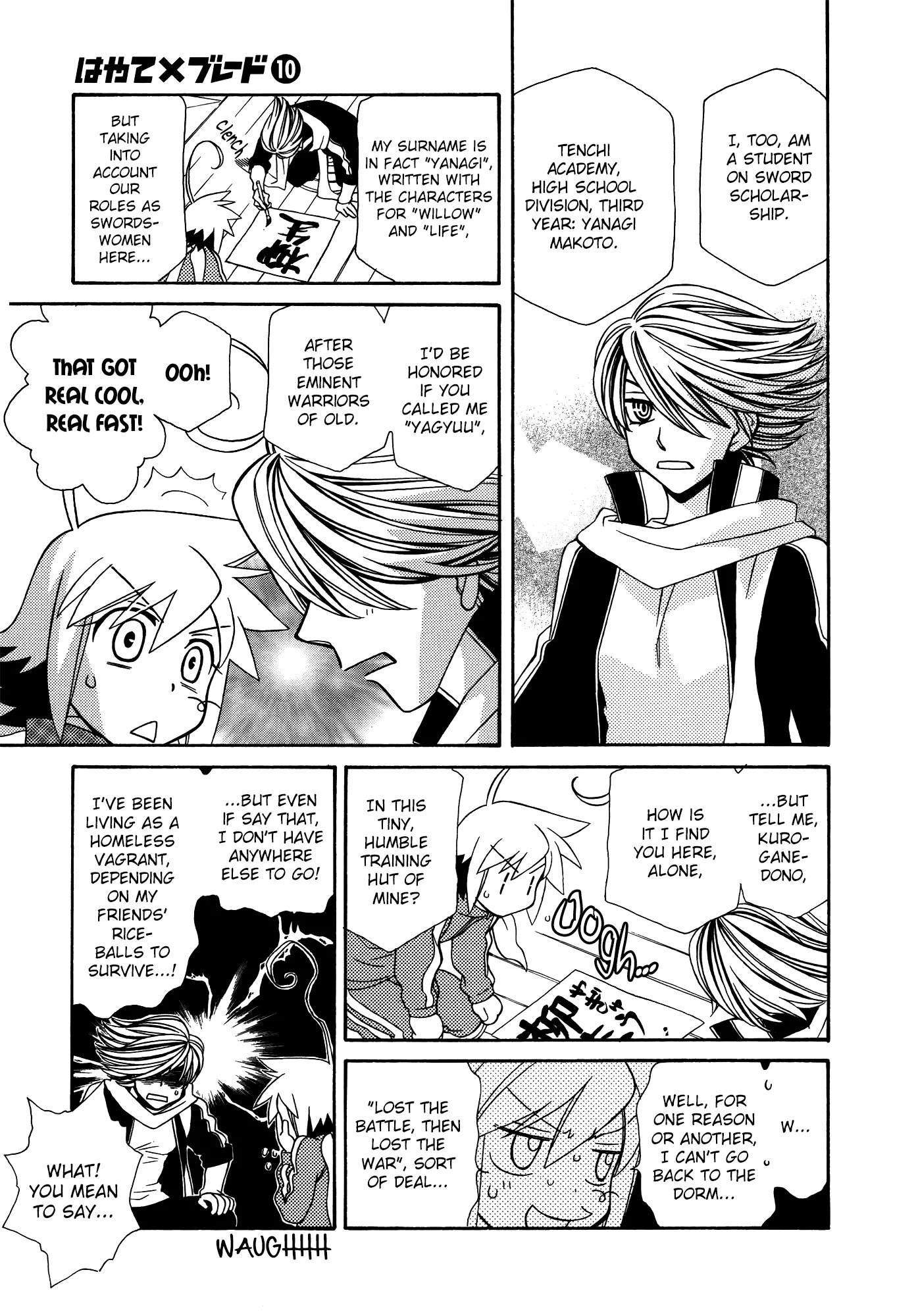 Hayate x Blade Chapter 60 page 27 - Chapter 60: Fair Travels with an Idiotic Feeling