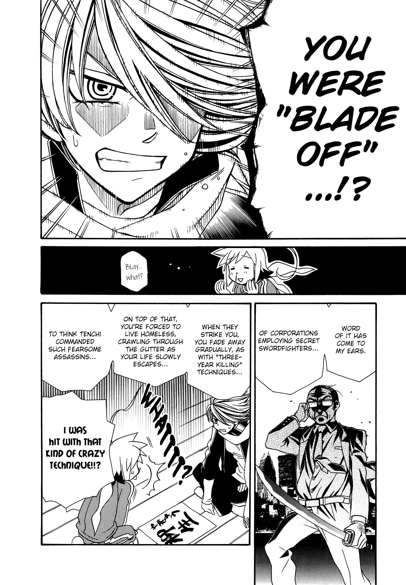 Hayate x Blade Chapter 60 page 28 - Chapter 60: Fair Travels with an Idiotic Feeling