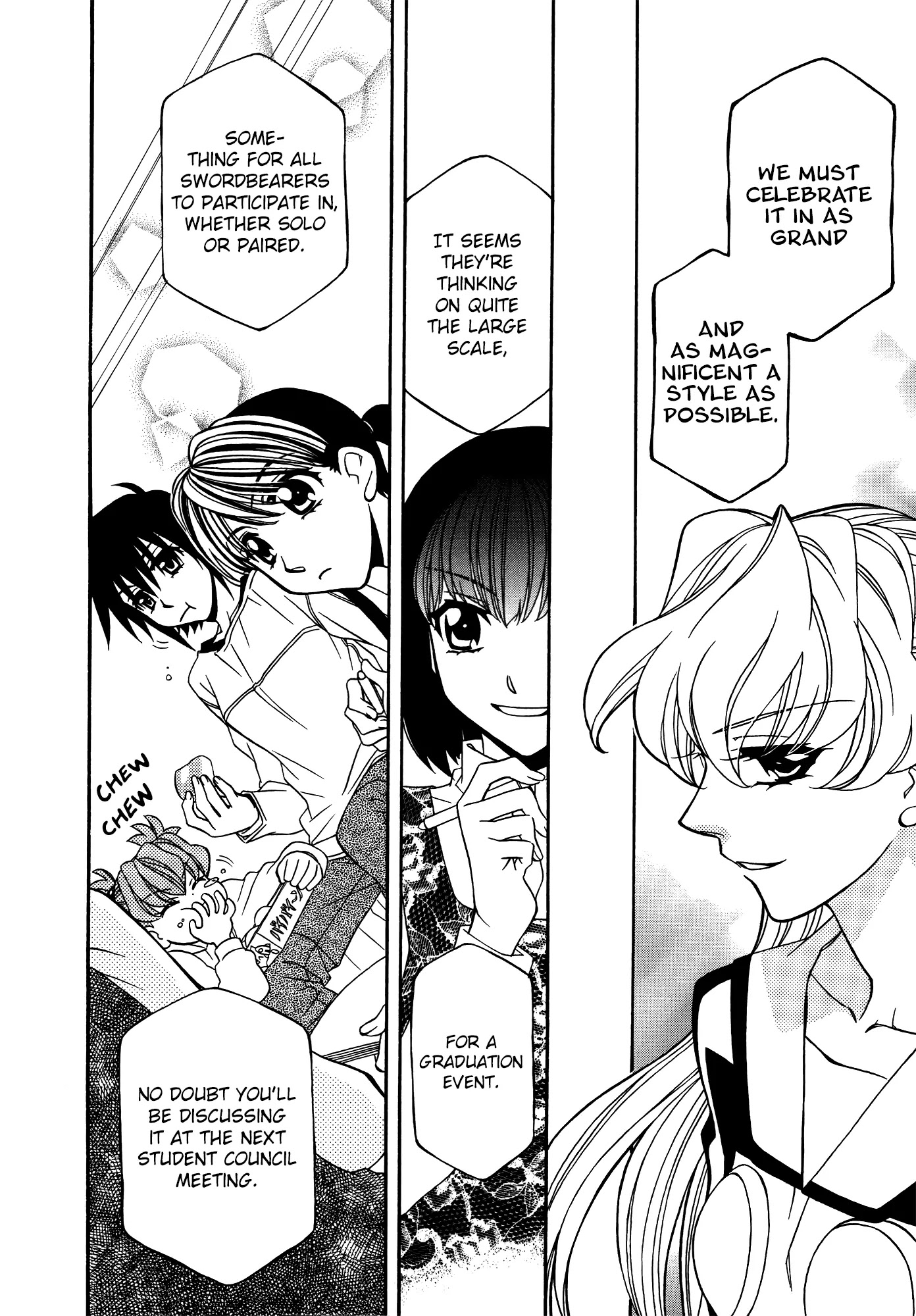Hayate x Blade Chapter 60 page 30 - Chapter 60: Fair Travels with an Idiotic Feeling