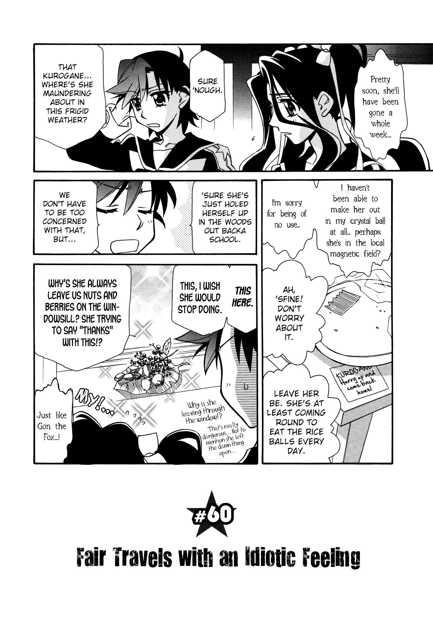 Hayate x Blade Chapter 60 page 4 - Chapter 60: Fair Travels with an Idiotic Feeling