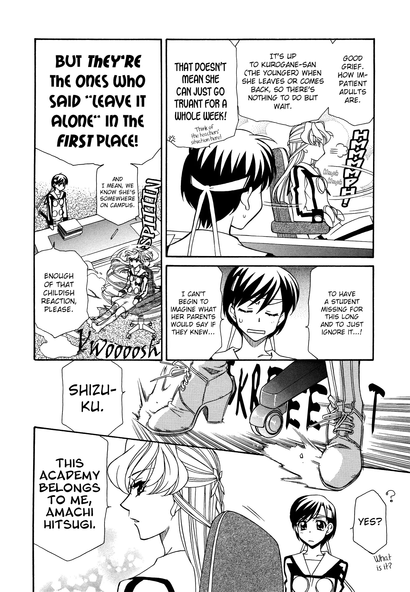 Hayate x Blade Chapter 60 page 6 - Chapter 60: Fair Travels with an Idiotic Feeling