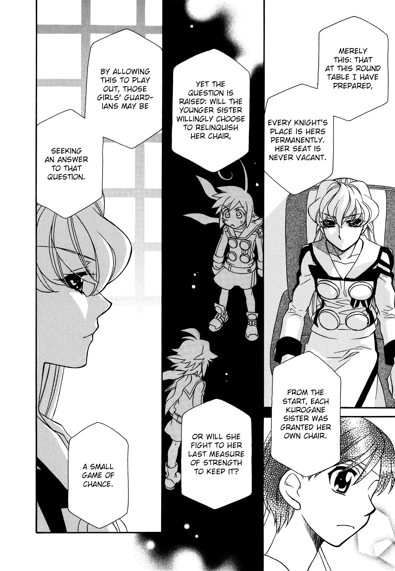 Hayate x Blade Chapter 60 page 8 - Chapter 60: Fair Travels with an Idiotic Feeling