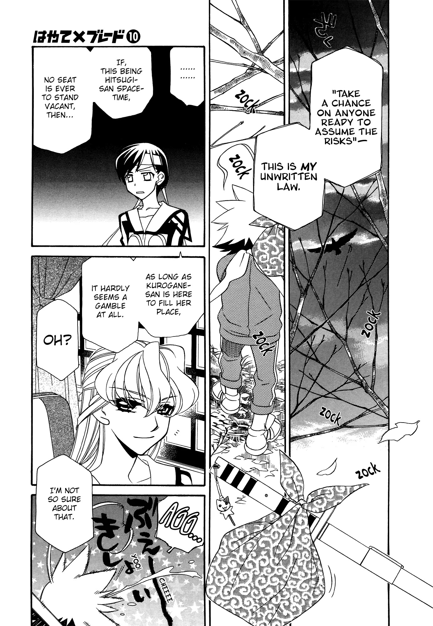 Hayate x Blade Chapter 60 page 9 - Chapter 60: Fair Travels with an Idiotic Feeling