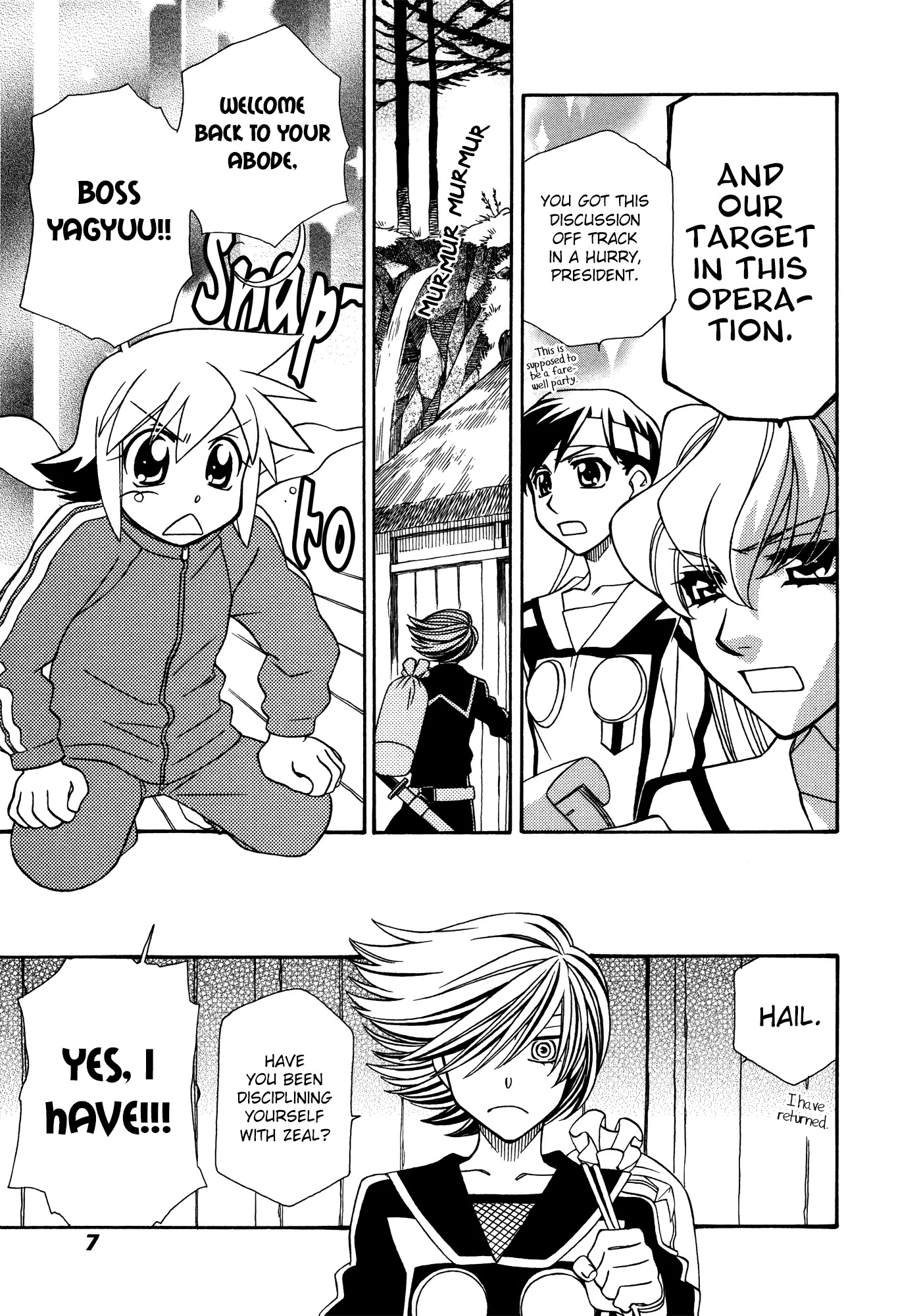 Hayate x Blade Chapter 61 page 10 - Chapter 61: Stupid is as Idiots Do