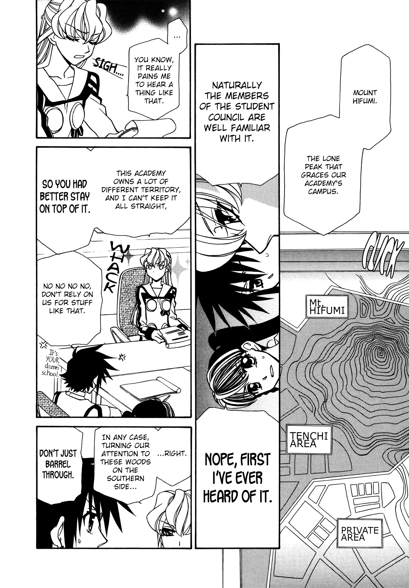 Hayate x Blade Chapter 61 page 11 - Chapter 61: Stupid is as Idiots Do
