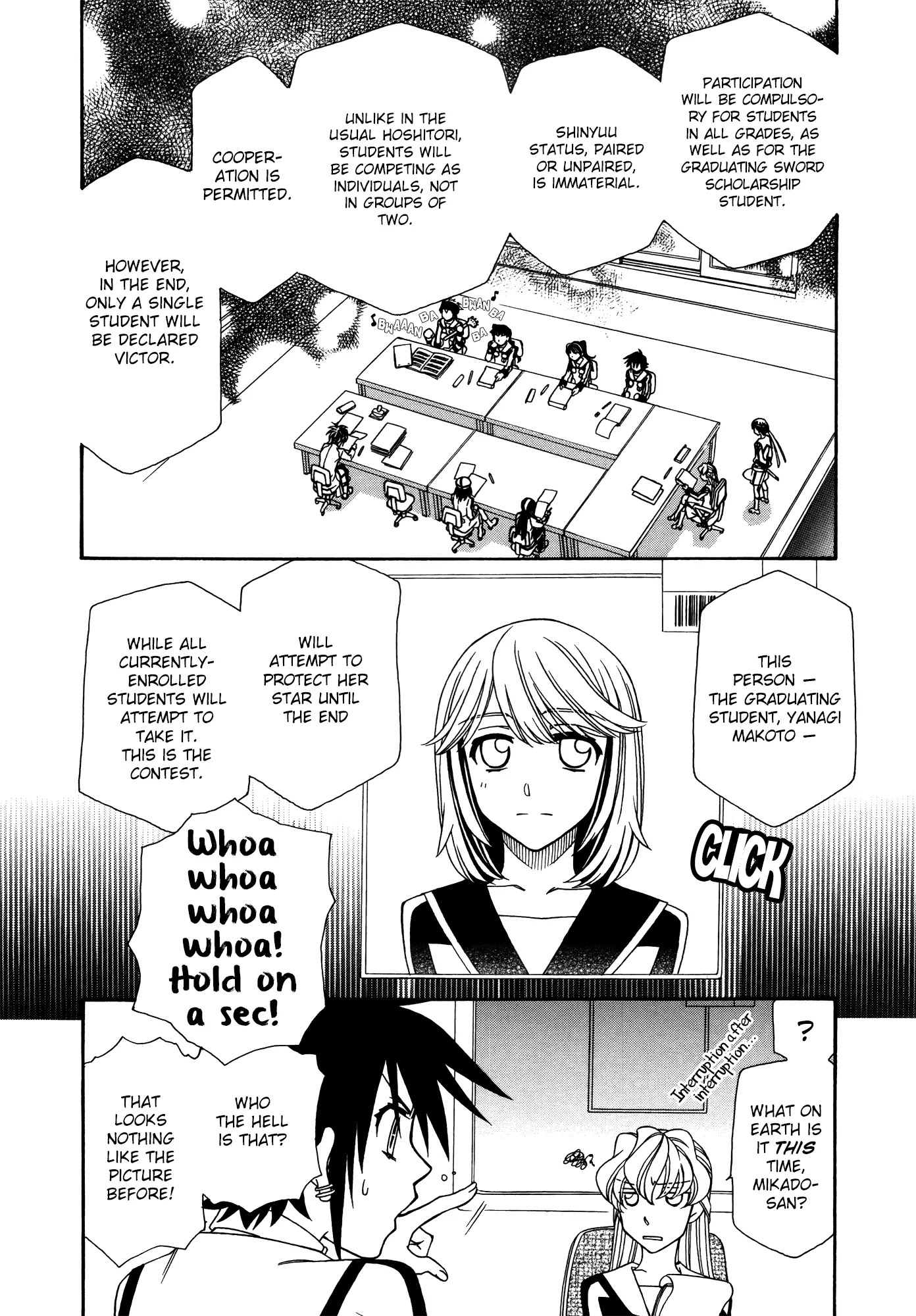 Hayate x Blade Chapter 61 page 13 - Chapter 61: Stupid is as Idiots Do