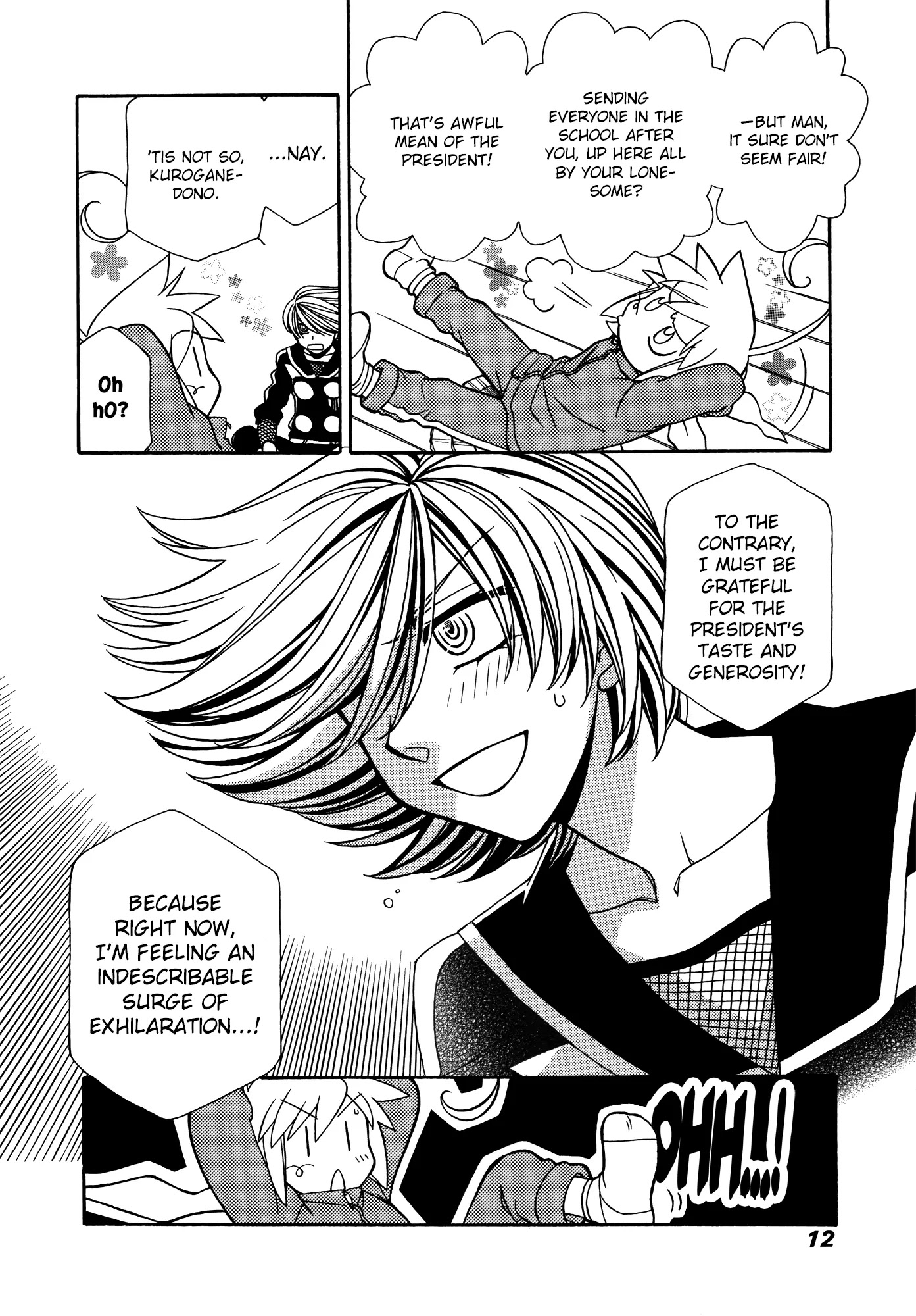 Hayate x Blade Chapter 61 page 15 - Chapter 61: Stupid is as Idiots Do