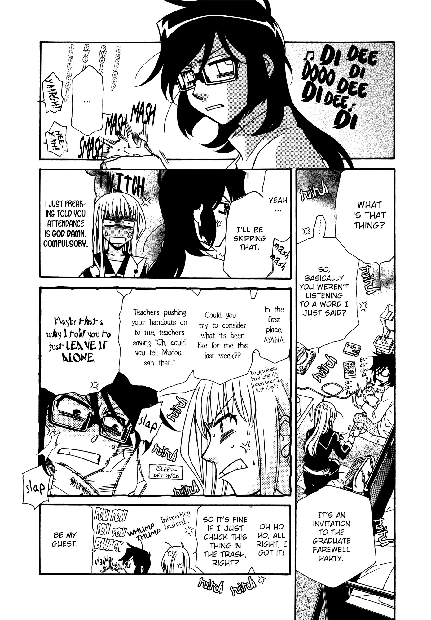 Hayate x Blade Chapter 61 page 17 - Chapter 61: Stupid is as Idiots Do